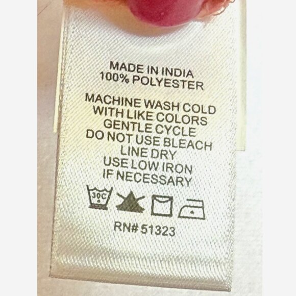 1.STATE Women’s 2X Pink Smocked Ruffle Dress Boho Square Neck Flowy Midi NWT - Picture 8 of 9